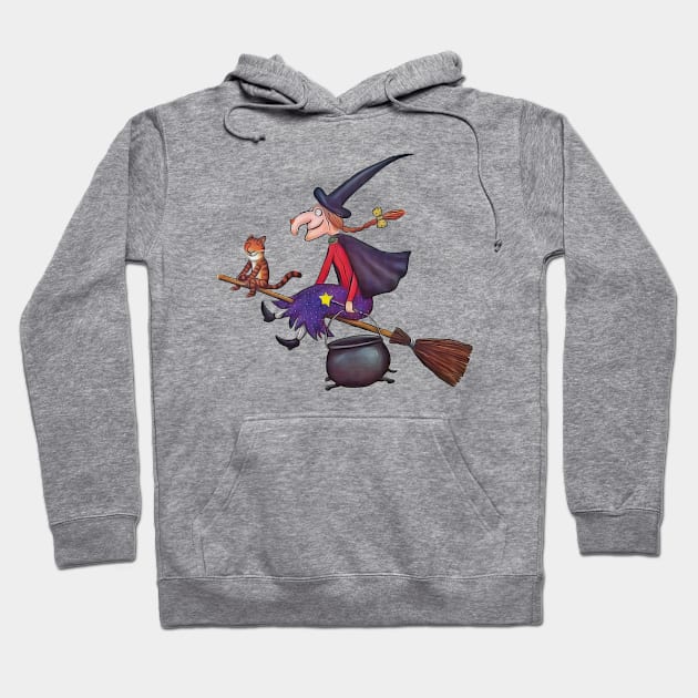 Evil witch Hoodie by High Class Arts